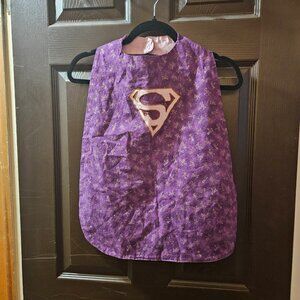 DC Comics Purple Embroidered Superhero Cape